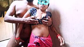 my desi village romance with horny housewife