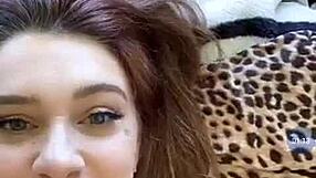 Topless webcam teen with big ass and tits shakes sexy body solo