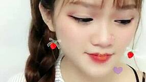 omg this cute korean girl's sexy uplive webcam stream is fire 🔥😍