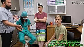 Nurse Franks Gets Tickled in Humiliating Exam