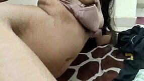 Hot Indian stepsis tempts stepbro with dirty hindi talk during taboo hardcore fuck