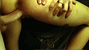 Amateur teen 18+ rides bound in extreme holiday domination sex