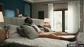 black teen stepdaughter eases cripple bbc stepdad's pain
