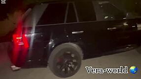 Vera's club night spins into asian toy vibrator frenzy in the car