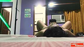 Chubby Peruvian Esther Spreads Legs Wide for Intense Pussy Licking