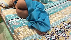 stepmom's big ass wakes to cock in pussy then rests cum covered after rough doggystyle