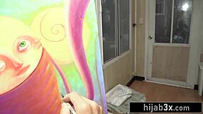 Muslim Stepsis Dania Vega Keeps Hijab On Sucking Monster Cock Fucked Hardcore Taboo