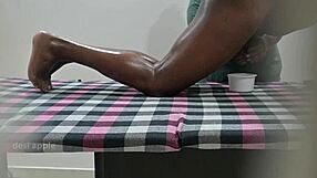 did the masseuse catch her masturbating on hidden spa cam?