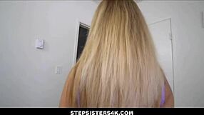 petite blonde stepsis mylene monroe begs stepbro tony profane's monster cock in her tight shaved pussy?