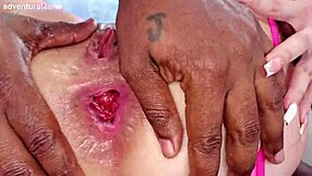 sofa grace whore takes many bbcs dap anal deep balls doggystyle cowgirl gaping cumswap