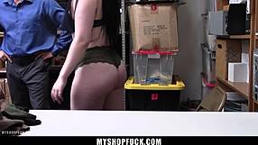Thieving Slut Hides Panties in Tights Like a Skank Burglar Bitch?