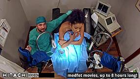 innocent doctor-tampa turns phoenix rose into hitachi orgasm guinea pig backstage