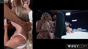 Serenity Cox and Hotwife Crew Launch Epic Orgy Frenzy