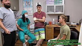 Nurse Franks Gets Tickled in Humiliating Exam
