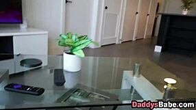 stepdad teaches petite stepdaughter proper cock sucking instructions taboo