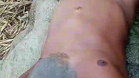 WOW 18-YO GIRL LOST IN WOODS GETS FARMER'S ANAL RIPPING!