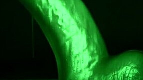What a slimy handjob tease!