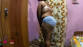 I meet cute chubby Indian babe for sexy casting interview with big tits