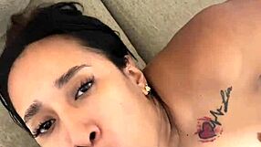 Busty Stepmom Leyne Rodriguez Teaches StepSon Real Sex Doggystyle Creampie!