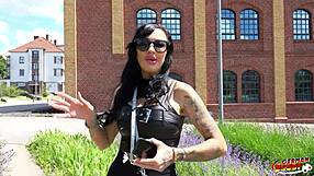 Can Inked Big Tits Milf Evi Sky Handle Scout's Casting Fuck?