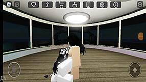Futa girl encounters curious cow in intimate barnyard fusion