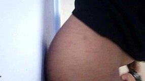CUTE LATINA POUNDS DILDO HARD!