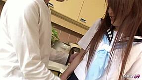 น้องสาวญี่ปุ่นขนดกตัวเล็กดูดน้ำเงี่ยนดิบๆคอสเพลย์