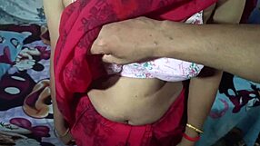 Sexy Indian bhabhi bent over banged doggystyle by lucky man painful rough newlywed full video
