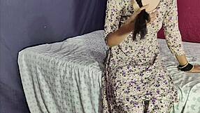 desi bhabhi begs husband fuck her bedroom pussy creampie deep