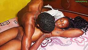 real naija bangs horny house maid's juicy pussy deep and hard