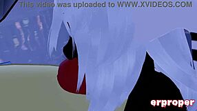 vrchat panda girl sucks and rides erpleasure beizel's horny cock