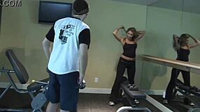 Blonde milf mommy in fishnets and heels gets bent over for assfucking cum on big tits