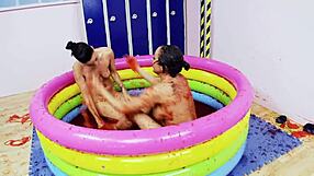 romana ryder and tammie lee wrestle in jelly fingering licking pussies muff diving lesbian fight