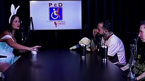watch tifany rocha's hottest dirty talk... sheer red casting with toys n putaria!