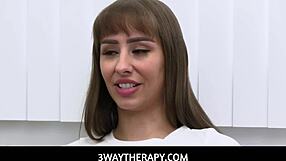 roommates tommy king and naudi nala, ready to fuck and suck this big cock therapist?!