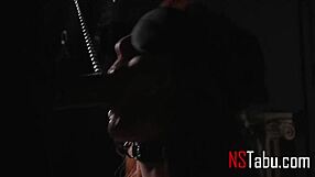 Bound blindfolded redhead milf dominated rough big ass tits fucked hardcore bed