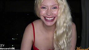 vivian lola snow white blonde rides marcorel's bbc bareback creampie rough