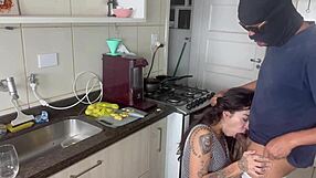 free pov cooking turns bareback anal fisting by friend huge bbc gaping ass