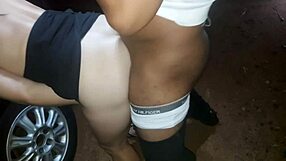 my hotwife craved cock so we hit dogging spot for public pounding