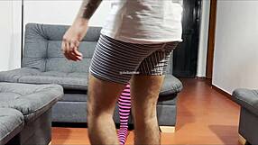 cute 18 year old gets intense action from older guy