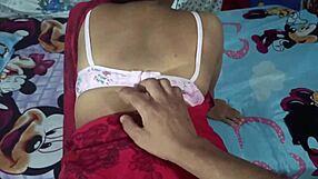 Sexy Indian bhabhi bent over banged doggystyle by lucky man painful rough newlywed full video