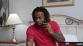 black stud's anal thrusts overwhelm friend's stepgranny emotionally