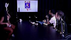 watch tifany rocha's hottest dirty talk... sheer red casting with toys n putaria!