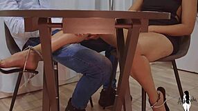 hey you ever fuck your coworker while your roommate's home getting distracted by my bisexual Colombian friend fisting her ass
