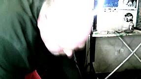 submissive wife handcuffed fisted rough with huge toys her big pussy lips gaping wide