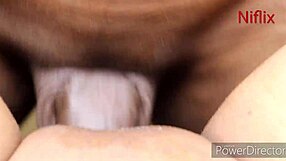Young Indian Couple Horny in Bedroom Fucks Passionately Hard