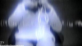 Hot mature blonde milf spreads natural tits and hairy wet pussy close-up
