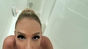 stepdaughter emma hix fucks stepdad while riding with stepmom september reign's big tits bouncing