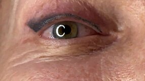 Mature Cougar Takes Face Fucking, Huge Cum Load Covers Her Eyes and Face!