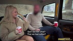 fake taxi ride turns rough when i fuck my friend's tight 18+ sis doggystyle 😈